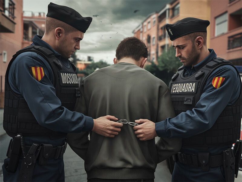 Compra de videoconsola termina en extorsión y detenciones en Barcelona de dos personas