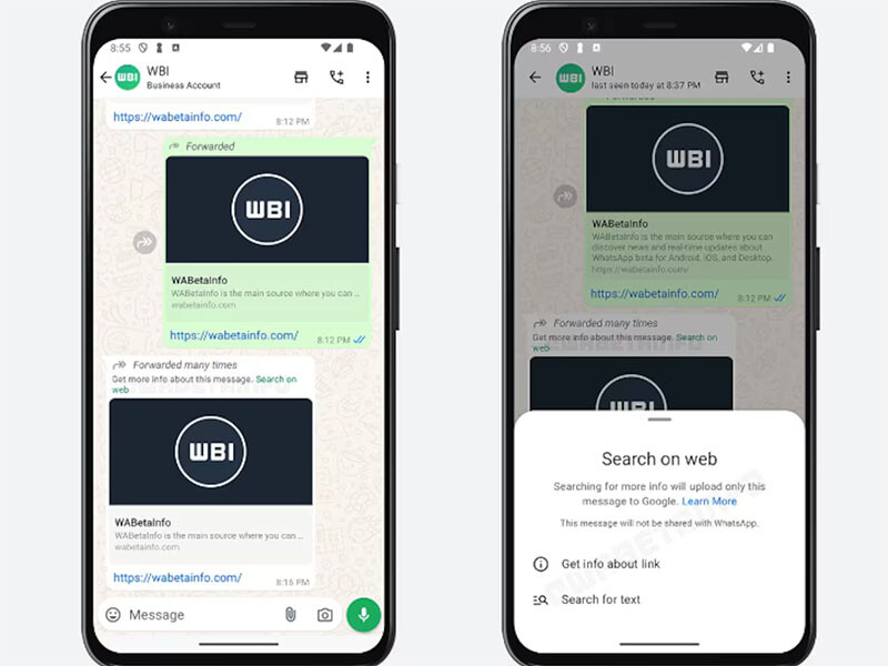 WhatsApp lanza verificación de enlaces en beta pronto en nuestros telefonos