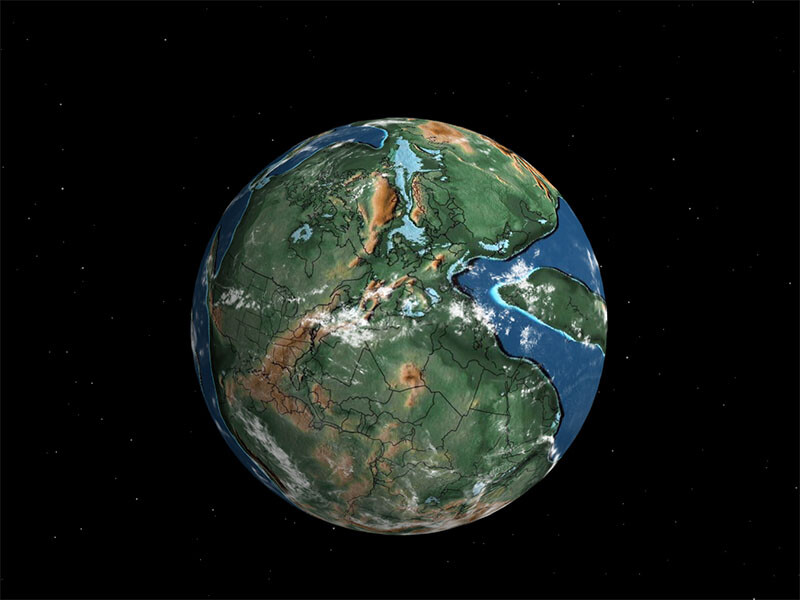 Explora España en la Era de los Dinosaurios con Google Earth CON ANCIENT EARTH