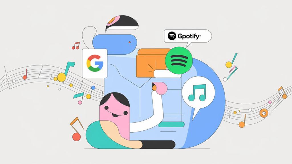 Gemini se integra con Spotify, ahora puedes pedirle a la IA de Google que reproduzca tus canciones favoritas