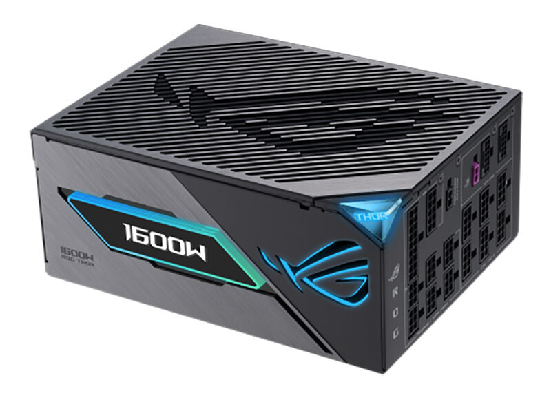 diseño ASUS ROG THOR III, modelo de 1600 W