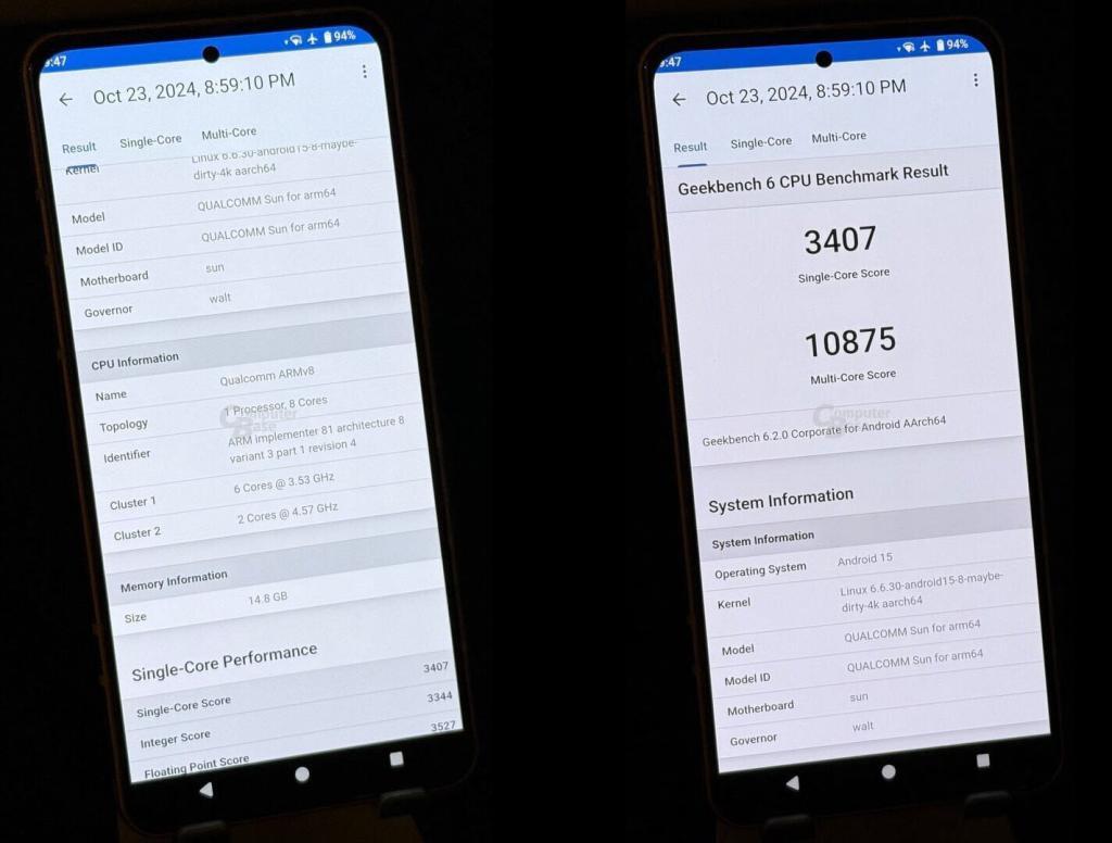 Redmagic 10 Ultra Potencia desmedida con Snapdragon 8 Elite EN PRUEBAS GEEKBENCH 6
