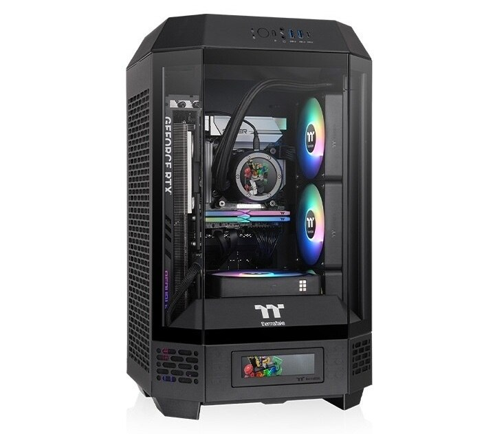 Thermaltake presenta Tower 250, torre compacta para Mini-ITX IMAGEN SAMPLE MONTADO