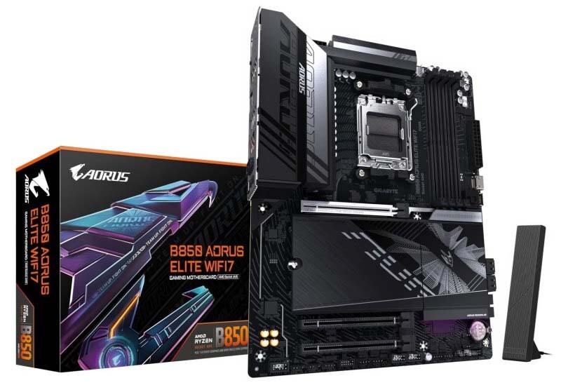 Gigabyte Aorus Elite B850 WiFi7 ES FILTRADA EN IMAGENES