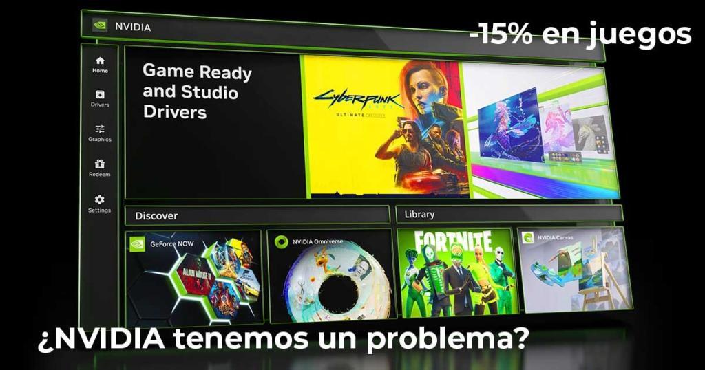 NVIDIA App podria dar problemas en el rendimiento en juegos de hasta un 15%