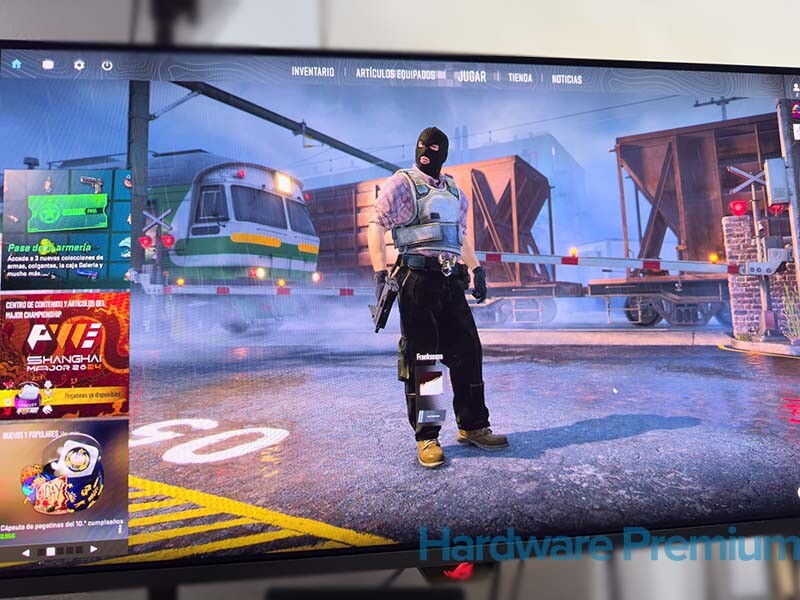 ASUS ROG Strix OLED XG27ACDNG en pruebas como counter strike 2