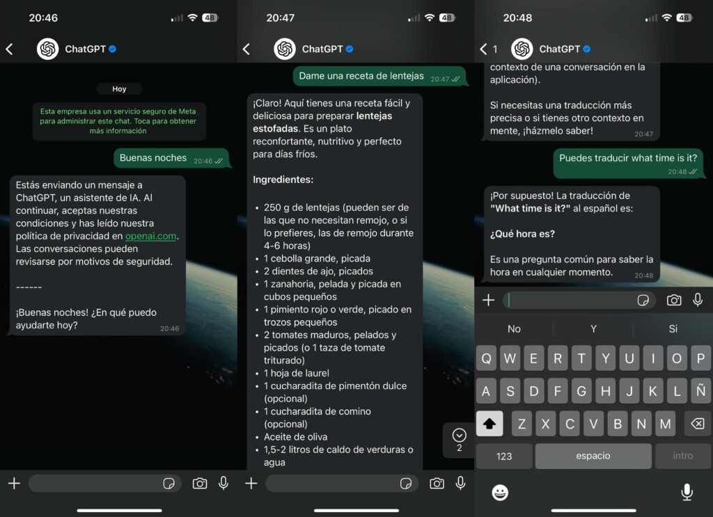 ChatGPT llega a WhatsApp y simplifica el acceso a la IA en tu móvil