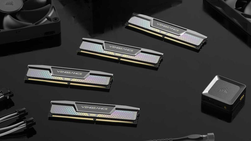 CORSAIR DDR5 CUDIMM VENGEANCE RGB modulos