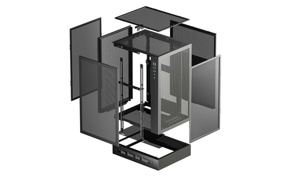 Deepcool CH170 Digital nueva torre ITX con pantalla digital