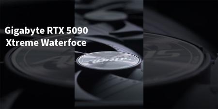 Gigabyte RTX 5090 Xtreme Waterforce teaser