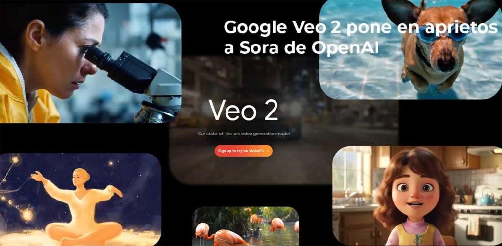Google impulsa Veo 2, actualiza Imagen 3 y presenta Whisk