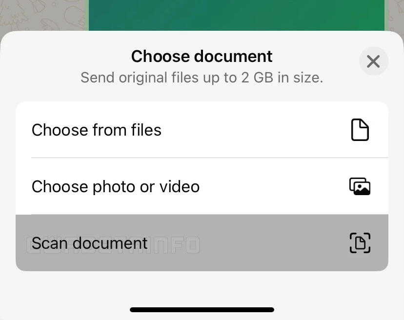 WhatsApp estrena su escáner integrado