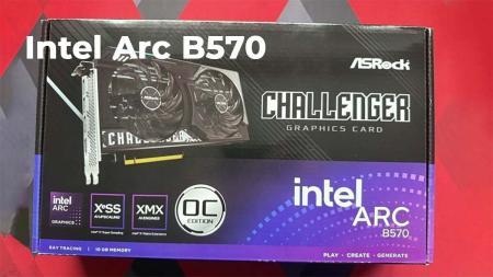 Intel Arc B570 ya esta en manos de reviewers