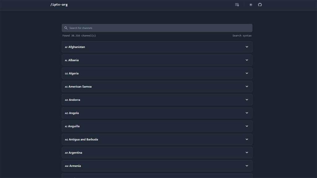 Más de 10.000 canales gratis en tu Android TV en github