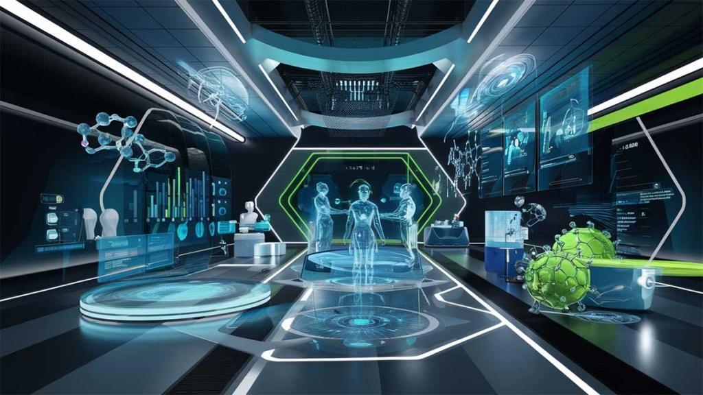 laboratorio virtual impulsado por IA logra avances en biomedicina