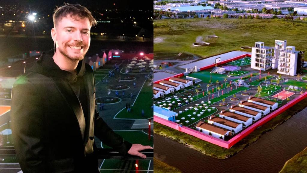 MrBeast construye una ciudad desde cero para su nuevo reality'Beast Games'