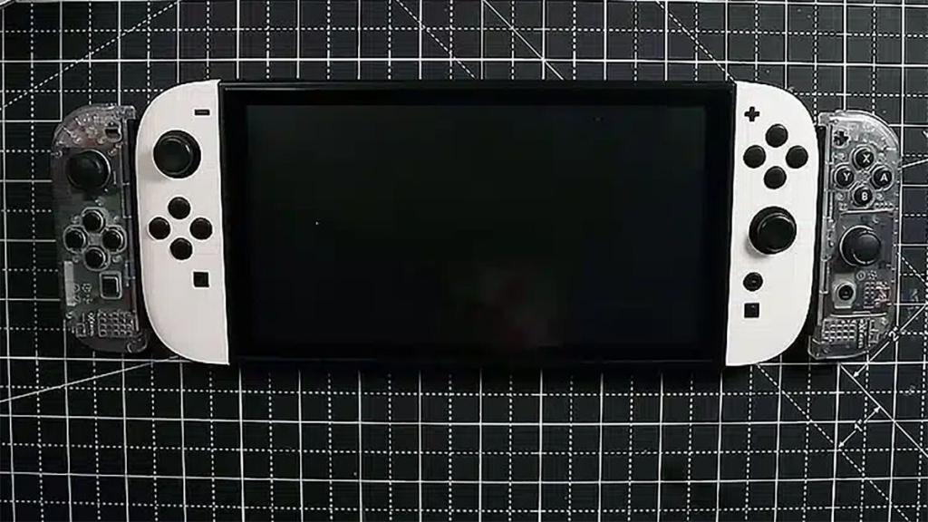 Nintendo Switch 2 en un modelo 3d