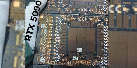 Filtrado PCB de la NVIDIA RTX 5090