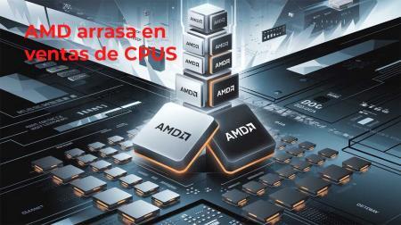 AMD arrasa en ventas de CPU en la primera quincena de diciembre