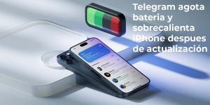 Telegram causa problemas de batería en iPhone tras su última actualización