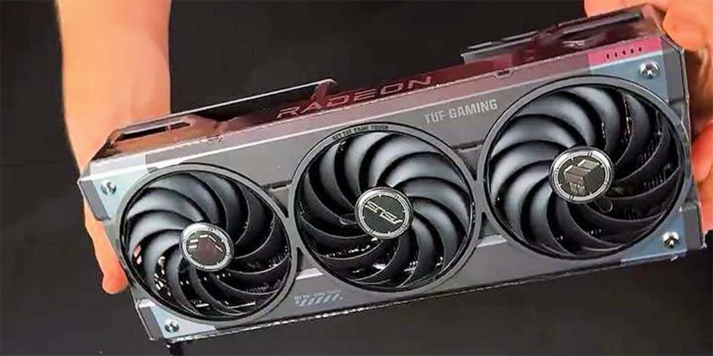 ASUS RADEON RX 9070 XT TUF GAMING FRONTAL