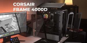 CORSAIR lanza el FRAME 4000D: Un chasis revolucionario para tu PC CORSAIR FRAME 4000D nueva torre custom