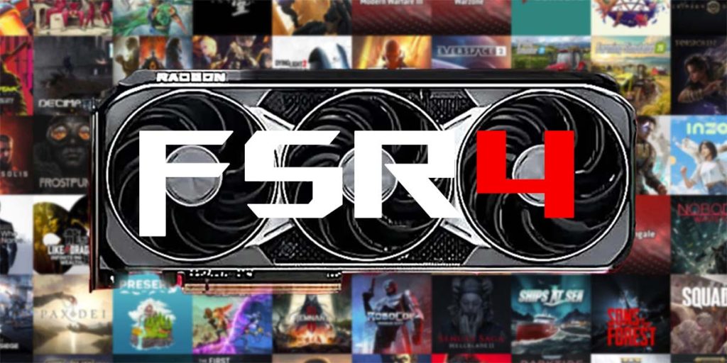 FSR4 se poodra usar en los juegos con FSR3