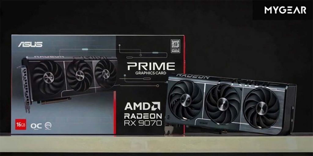 AMD RADEON RX 9070 de ASUS