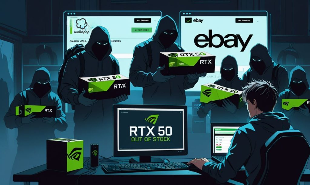 Las RTX 50 se agotan en menos de 24 horas. ¿La causa? Los especuladores