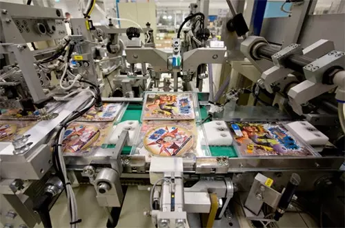 Fabrica de SONY de Blu-Ray