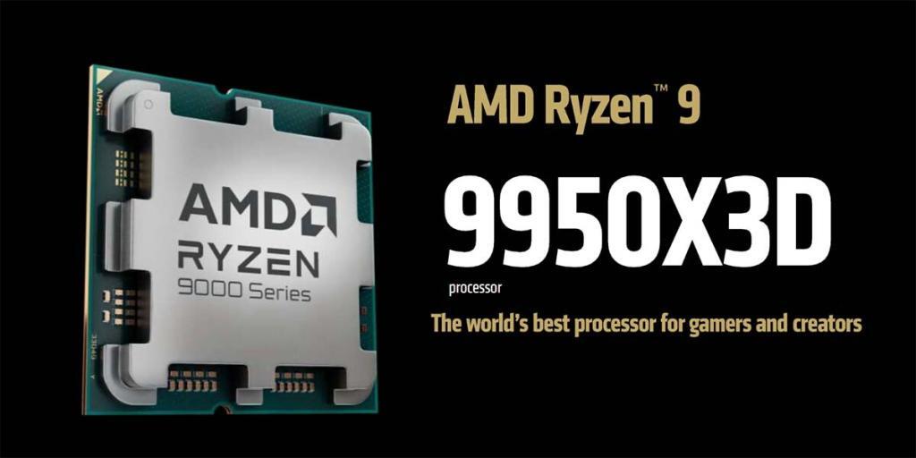 Ryzen 9 9950X3D el nuevo procesador más potente para gaming