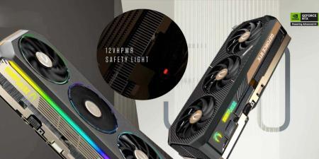 ZOTAC instala luz de seguridad para los conectores 12vhpwr