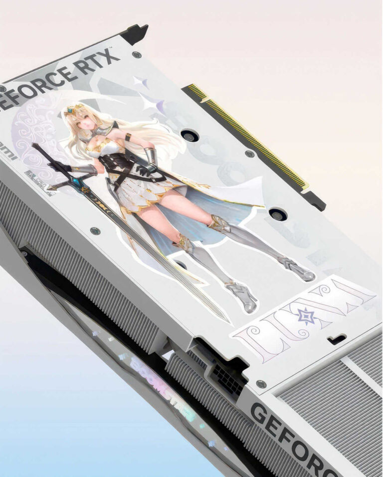 GALAX GeForce RTX 5090D/5080 Boomstar LUNA backplate