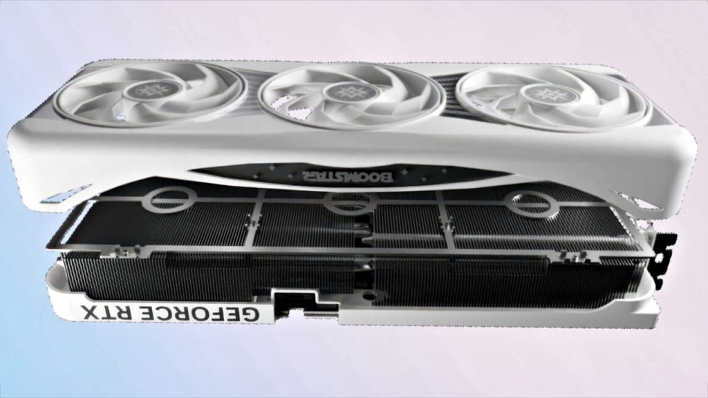 GALAX GeForce RTX 5090D/5080 Boomstar LUNA presenta cubierta extraíble para facilitar la limpieza