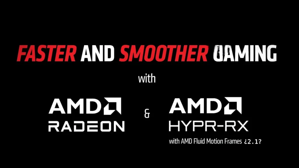 AMD prepara el lanzamiento de Fluid Motion Frames 2.1 para mejorar la generación de cuadros
