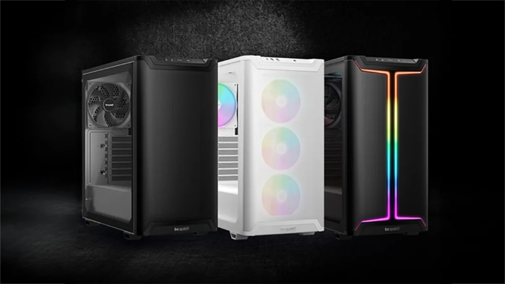 be quiet! presenta los Pure Base 501 LX y DX con iluminación ARGB