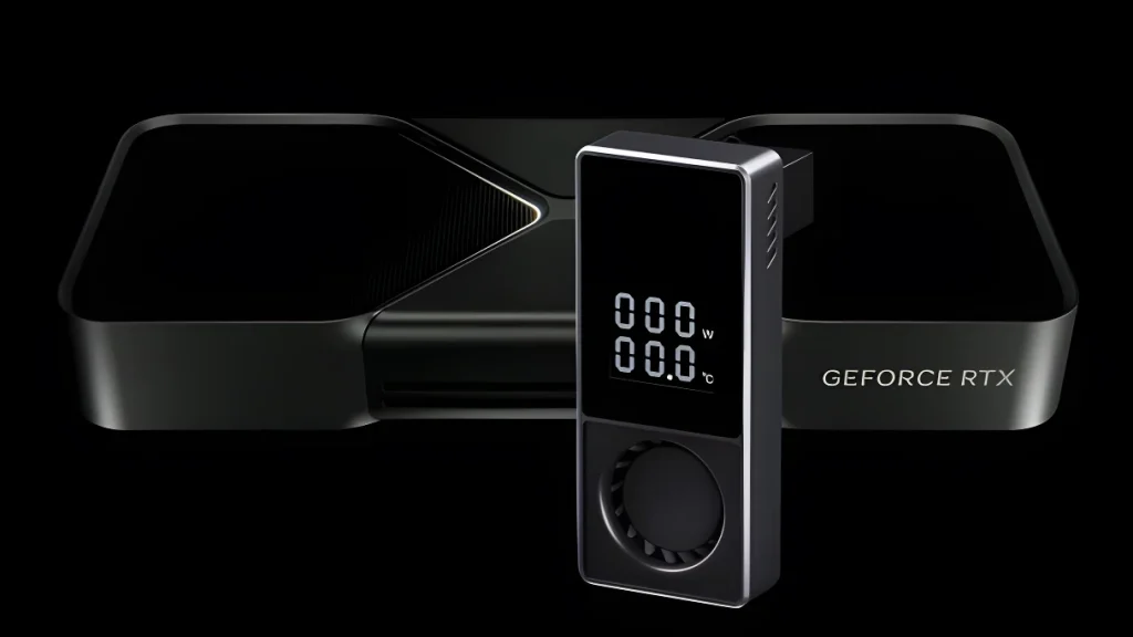 China lanza un adaptador de GPU con pantalla integrada, permitiendo monitorear temperatura y consumo en tiempo real