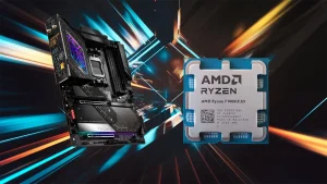Imagen sobre el 9800X3d en combinación en placas base Asrock