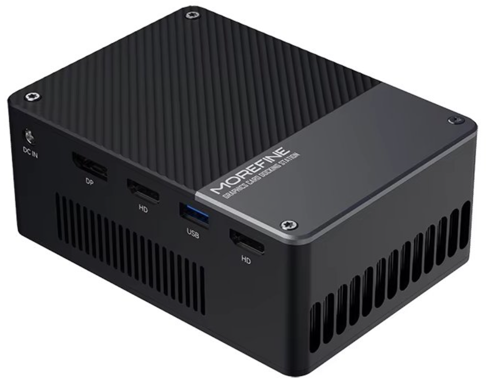 Morefine G1 nueva eGPU con RTX 4090M