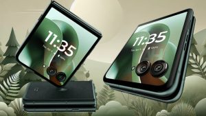 Motorola Razr Plus 2025: Diseño de cuero sintético y gran pantalla externa