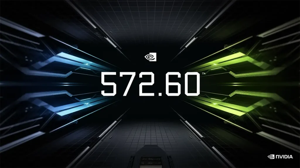 NVIDIA lanza controlador GeForce Game Ready 572.60 que soluciona problemas de pantalla negra en la serie RTX 50