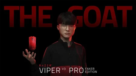 Razer lanza el Viper V3 Pro Faker Edition