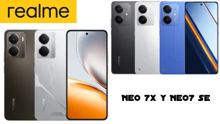 Realme Neo7x y Neo7 SE