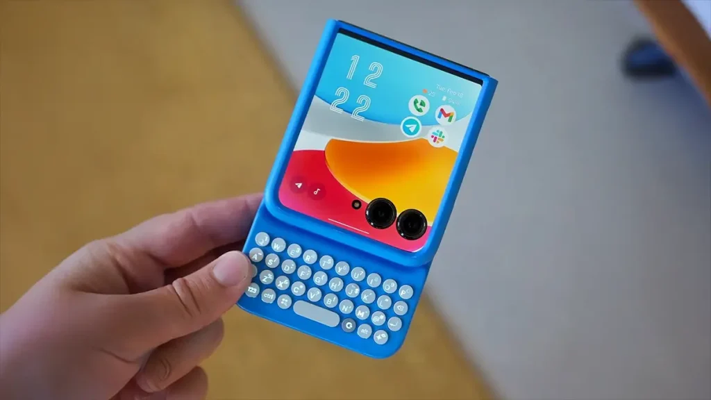 Clicks trae teclados físicos a Android, convirtiendo el Razr+ en un BlackBerry moderno