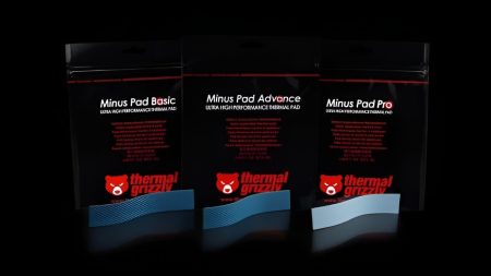 Thermal Grizzly lanza los nuevos pads térmicos Minus Pad: Basic, Advance y Pro