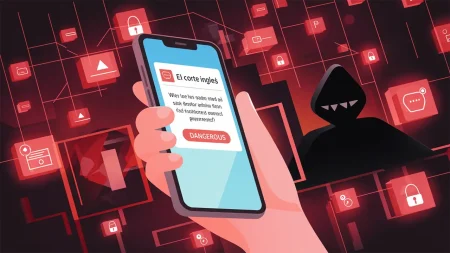 Falso SMS de pago con El Corte Inglés