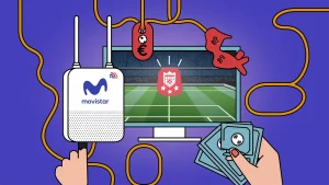 Movistar niega estar compensando a usuarios afectados por los bloqueos de IP de fútbol ilegal