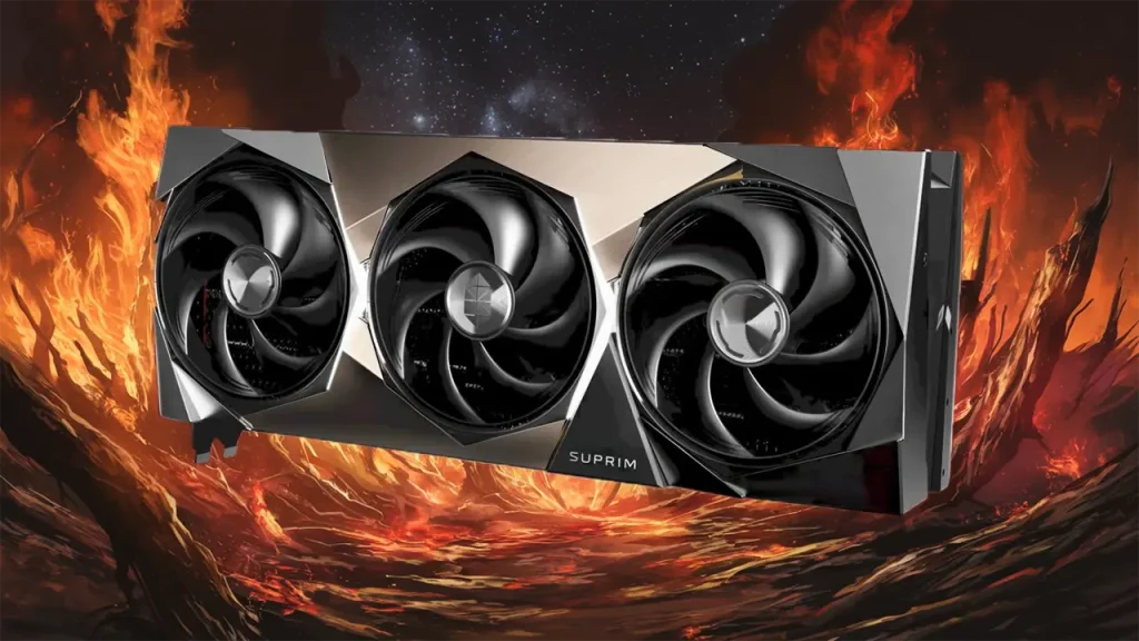 MSI niega rumores de riesgo de incendio en sus tarjetas GeForce RTX 5090 SUPRIM