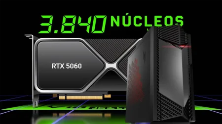 Acer revela la nueva RTX 5060 de 8 GB con su Nitro N50