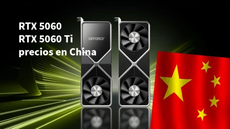 Las GeForce RTX 5060 Ti y RTX 5060 aparecen listadas en China por 550 y 485 euros